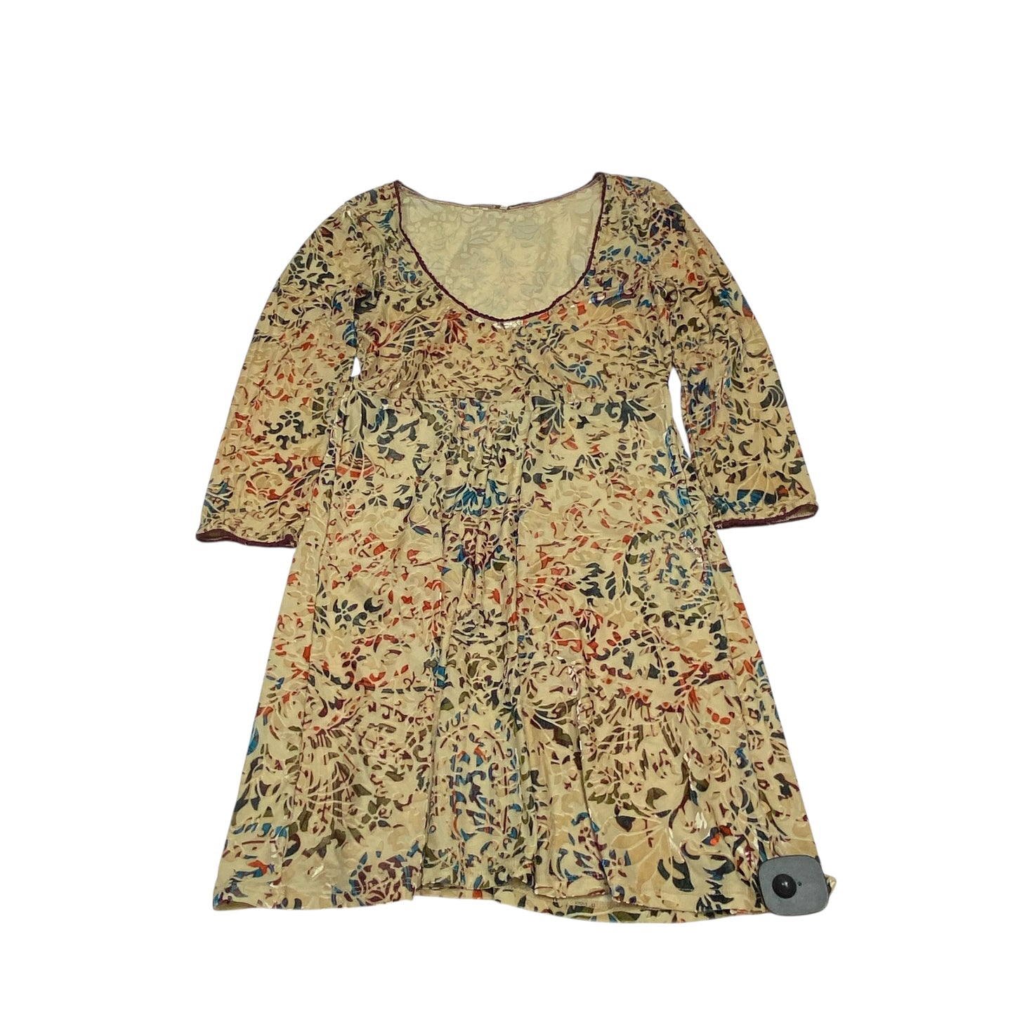 Top Ls By Free People In Red & Tan, Size:S