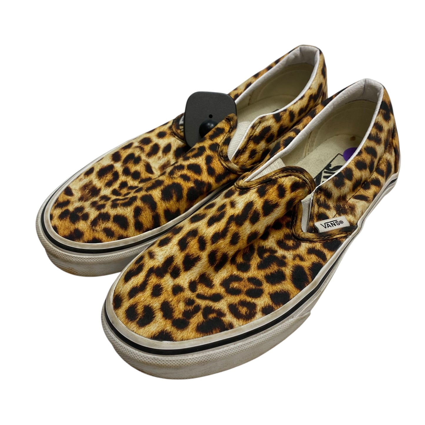 Shoes Flats By Vans In Leopard Print, Size:8