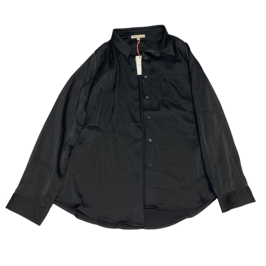 Blouse Ls By Skies Are Blue In Black, Size:M