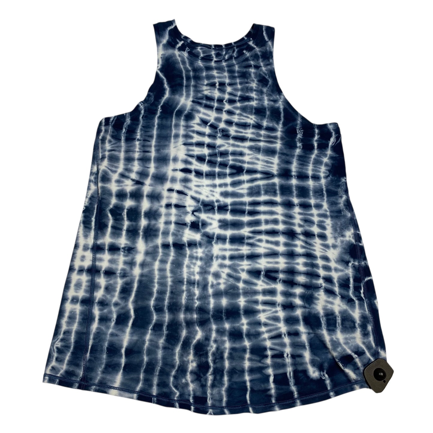 Athletic Tank Top By Lululemon In Blue & White, Size:S