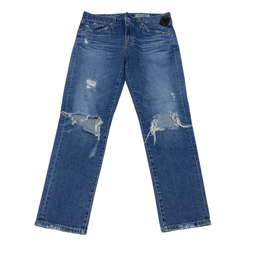 Jeans Designer By Adriano Goldschmied In Blue Denim, Size:4