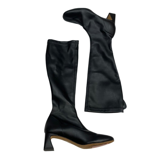 Boots Ankle Heels By Maeve In Black, Size:6.5