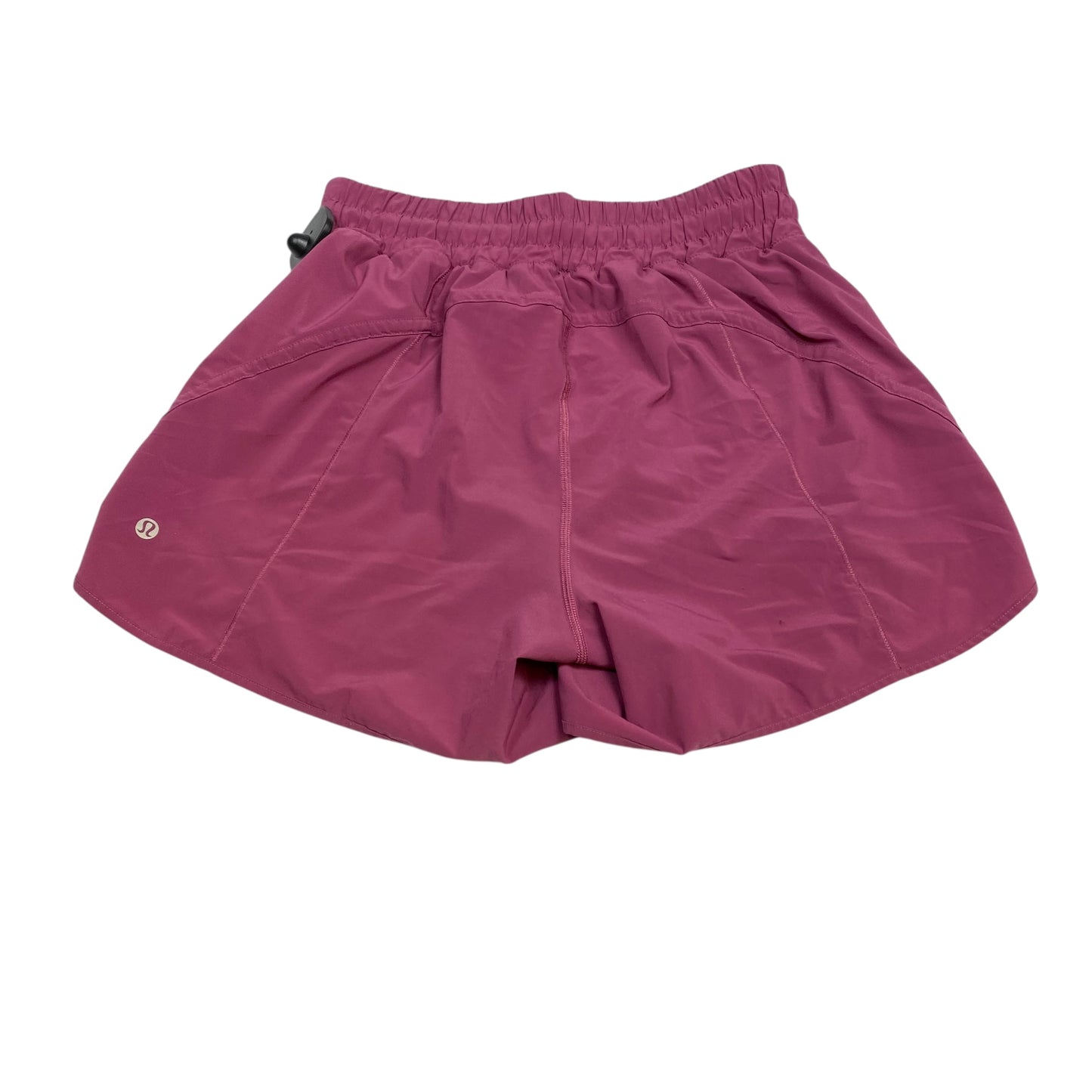 Athletic Shorts Designer By Lululemon In Pink, Size:M