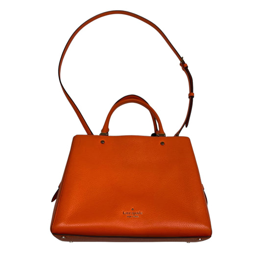 Crossbody Designer By Kate Spade In Orange, Size:Medium