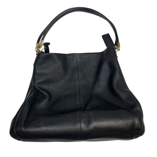 Handbag Designer By Coach In Black, Size:Large