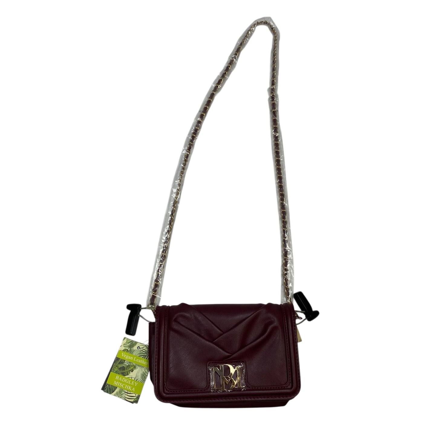 Crossbody Designer By Badgley Mischka In Red, Size:Small