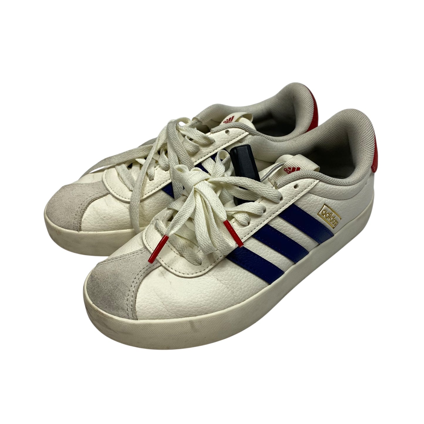 Shoes Sneakers By Adidas In Blue & Cream, Size:6.5