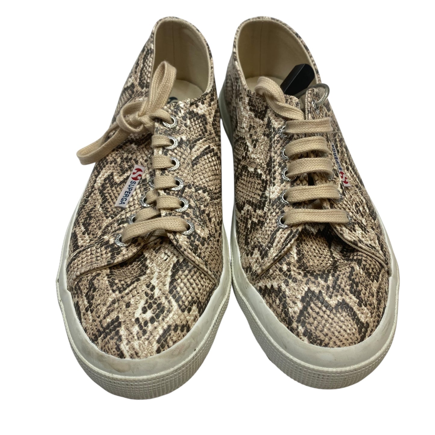 Shoes Sneakers By Superga In Snakeskin Print, Size:8