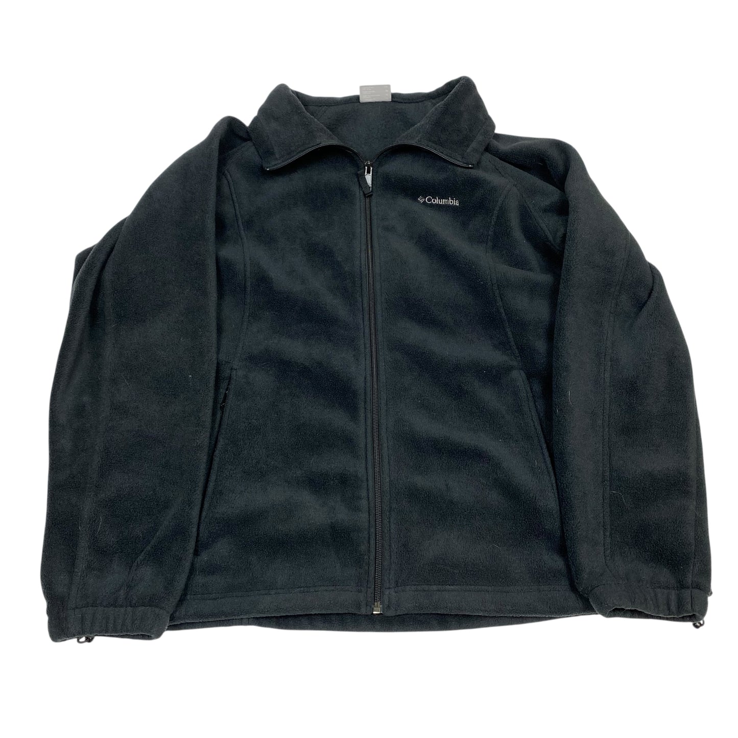 Jacket Fleece By Columbia In Black, Size:1X