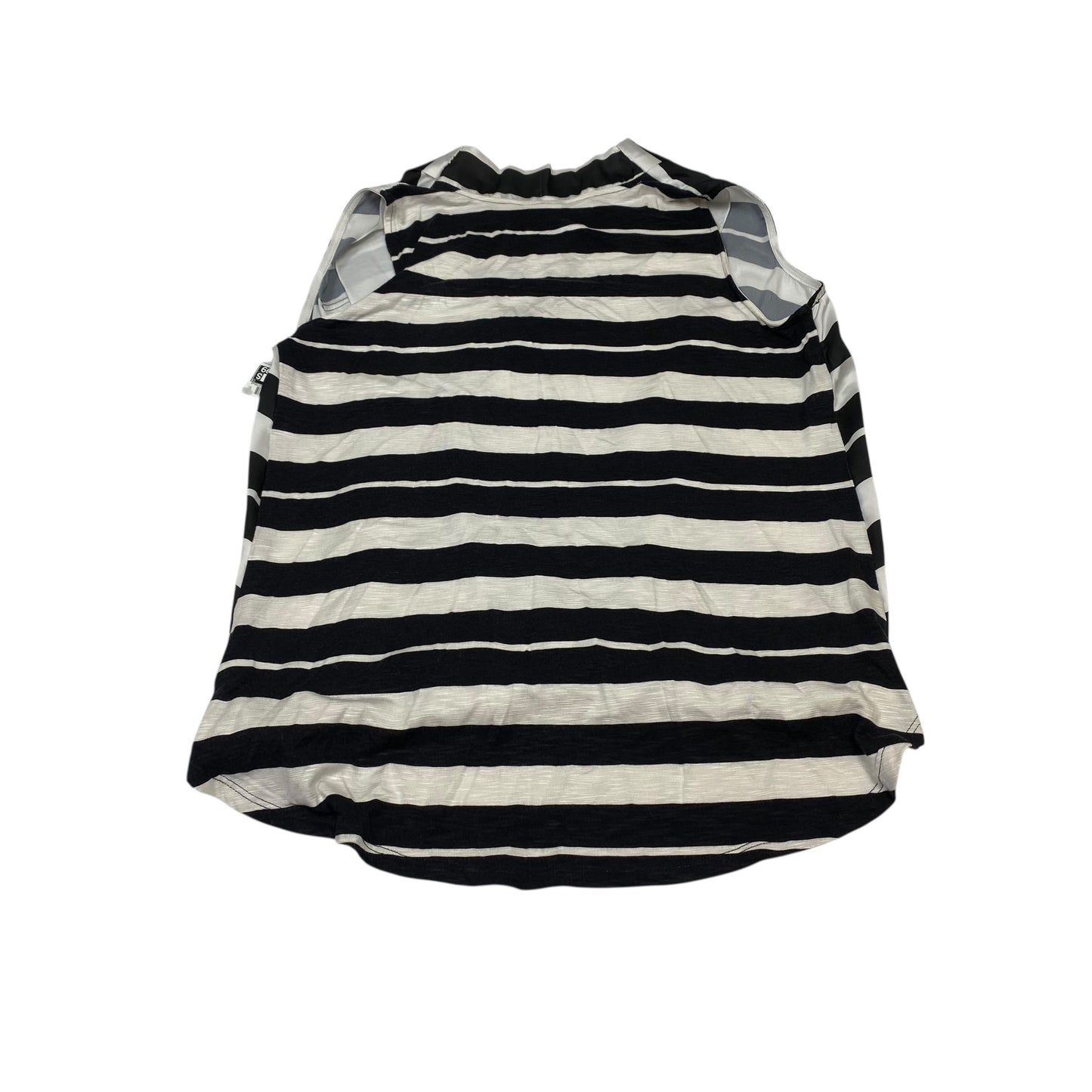 Top Sleeveless By Dolan Left Coast In Black & Cream, Size:M