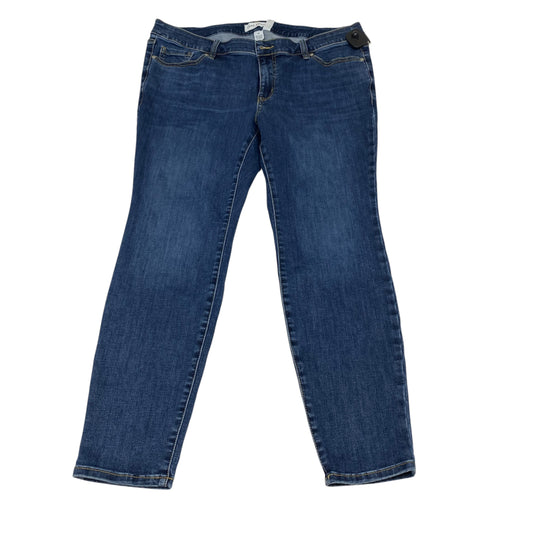 Jeans Skinny By Lane Bryant In Blue Denim, Size:2X