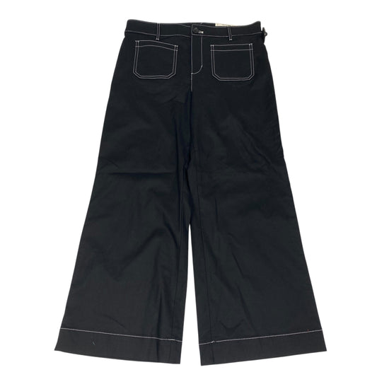 Pants Wide Leg By Loft In Black & White, Size:10P