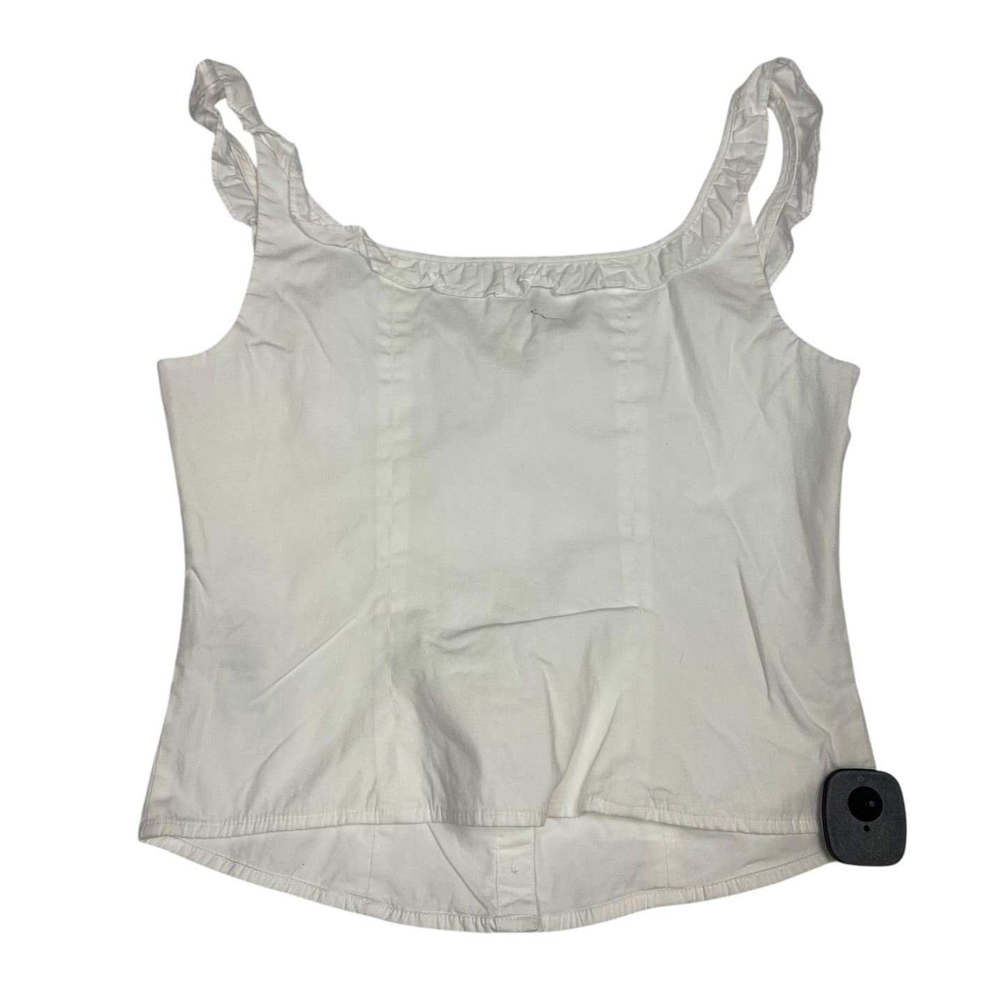 Top Sleeveless By Aritzia In White, Size:S