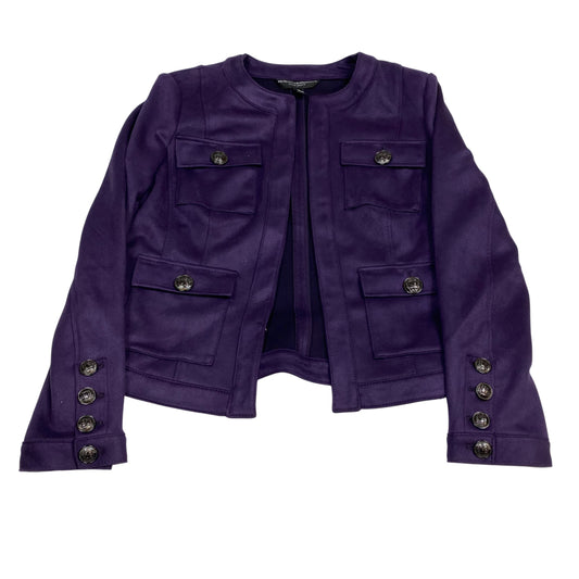 Jacket Other By White House Black Market In Purple, Size:M