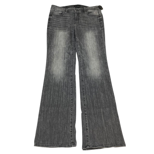 JEANS BOOT CUT by WHITE HOUSE BLACK MARKET in GREY DENIM, Size:10
