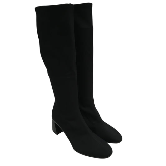 Boots Knee Heels By Aerosoles In Black, Size:9