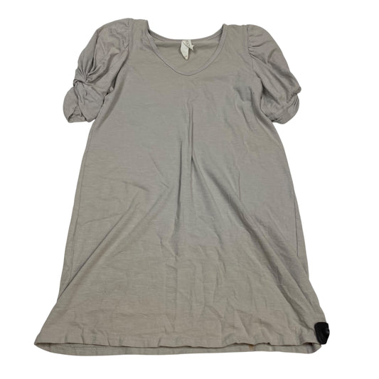Dress Casual Short By Amadi In Taupe, Size:Xs