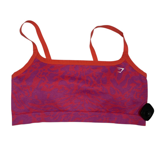 Athletic Bra By Gym Shark In Pink & Red, Size:Xxl