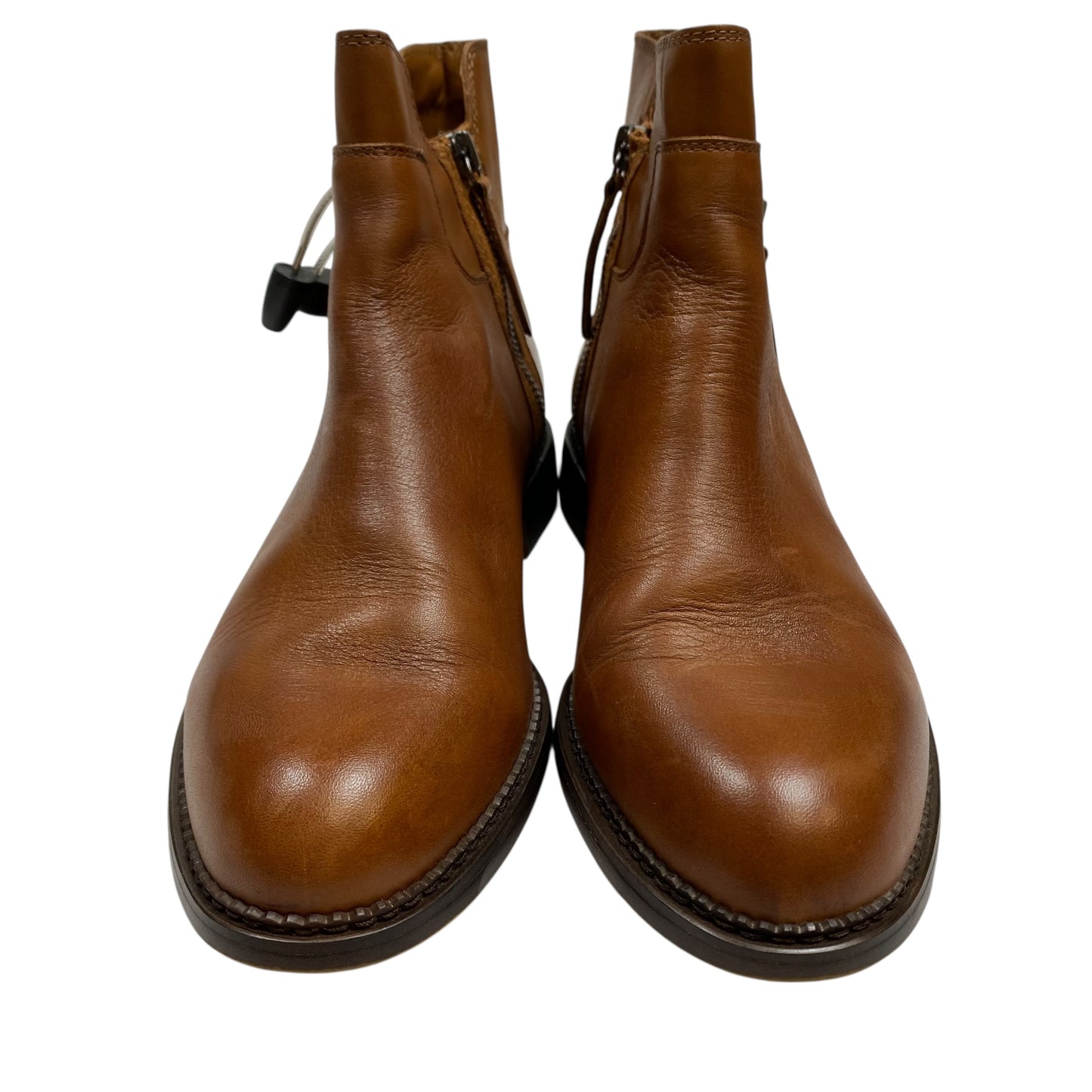 Boots Ankle Flats By Franco Sarto In Brown, Size:8.5