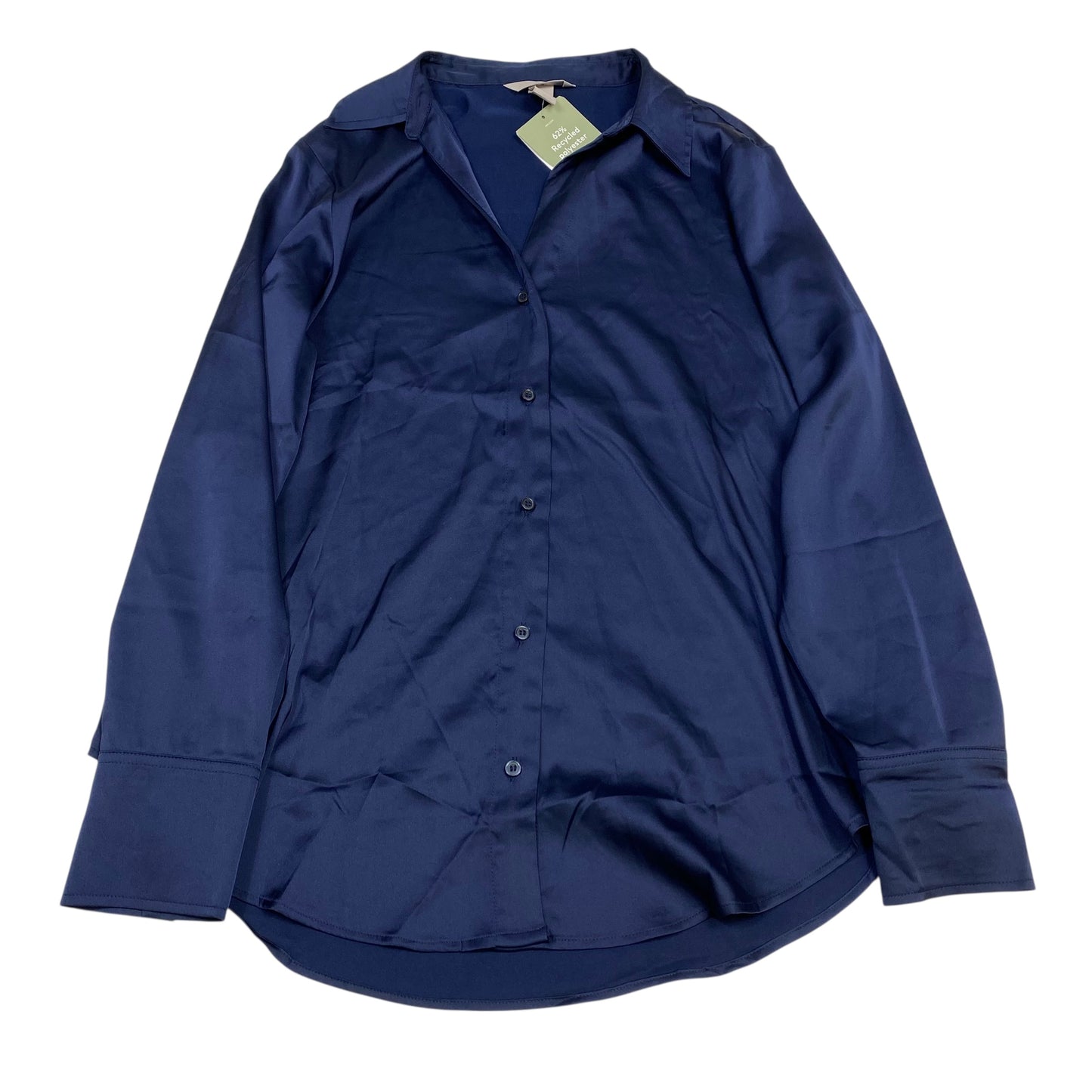 Top Ls By H&M In Navy, Size:M