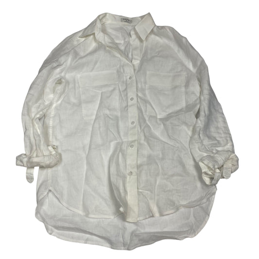 TOP LS by BABATON in WHITE, Size:XS