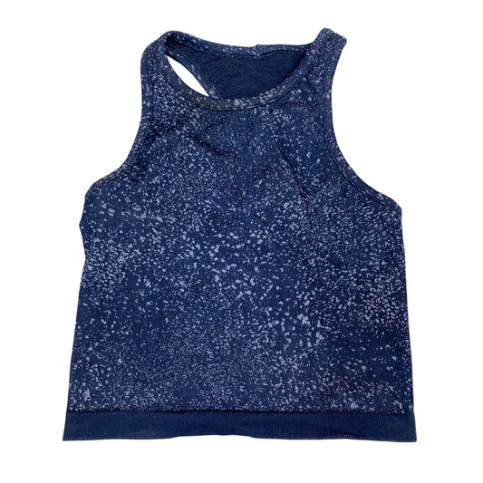 Athletic Bra Designer By Lululemon In Blue, Size:4