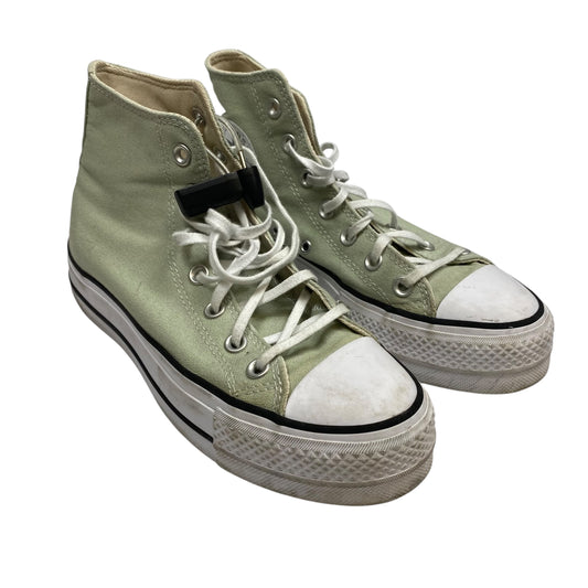 Shoes Sneakers Platform By Converse In Green, Size:7
