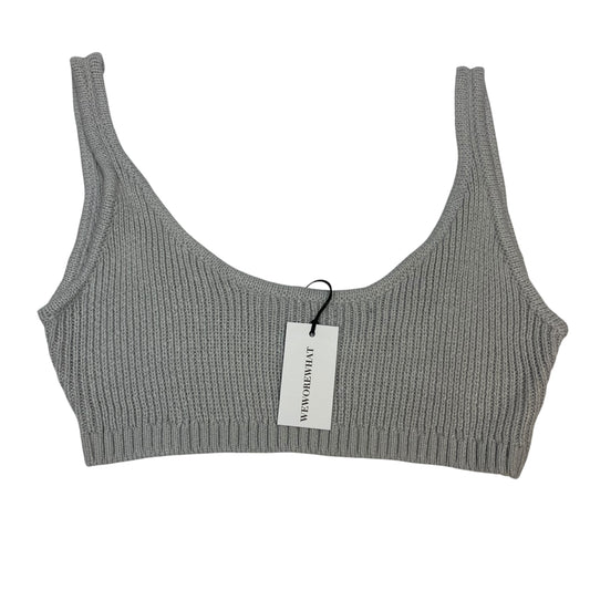 Top Sleeveless By WeWoreWhat In Grey, Size:Xl