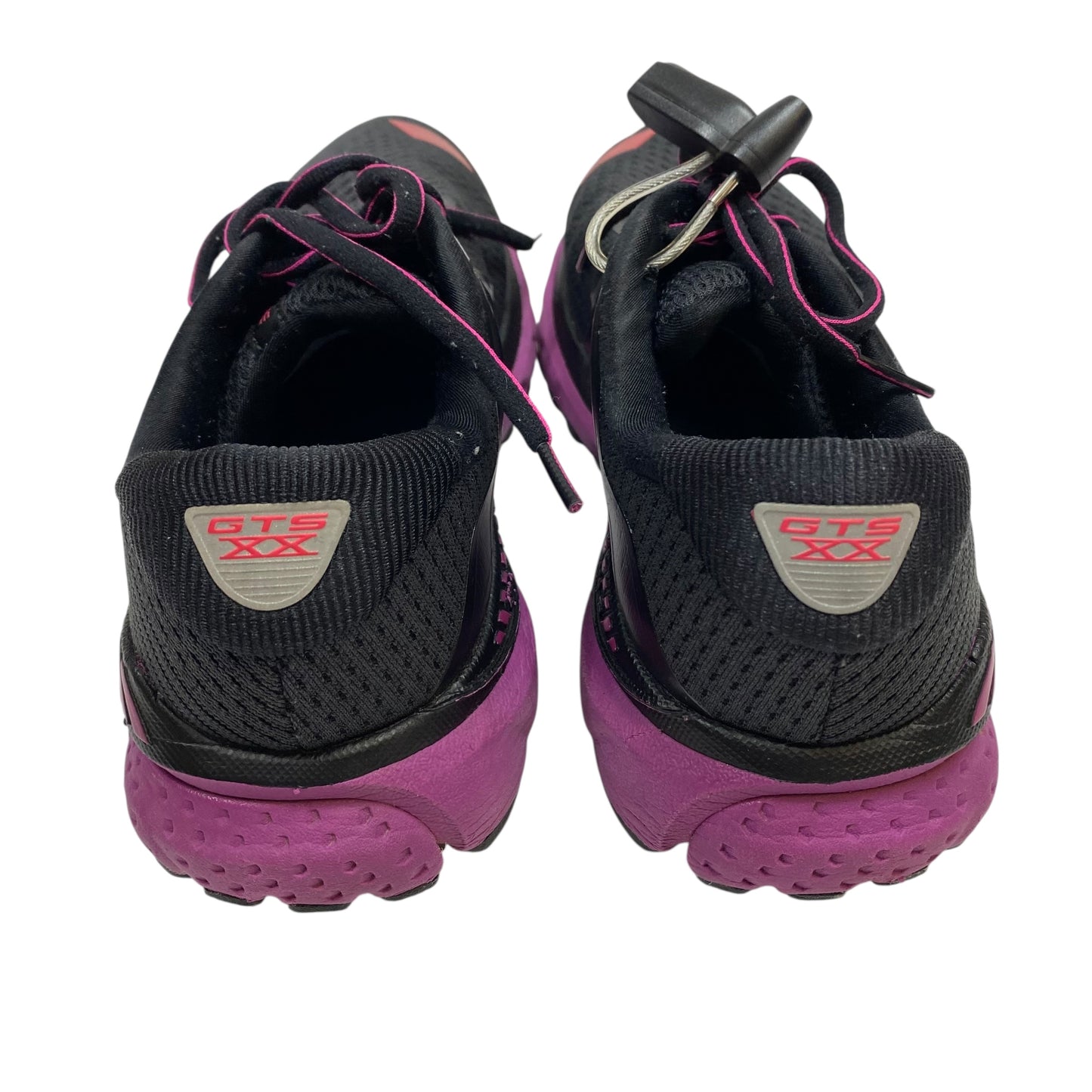 Shoes Athletic By Brooks In Black & Purple, Size:8.5