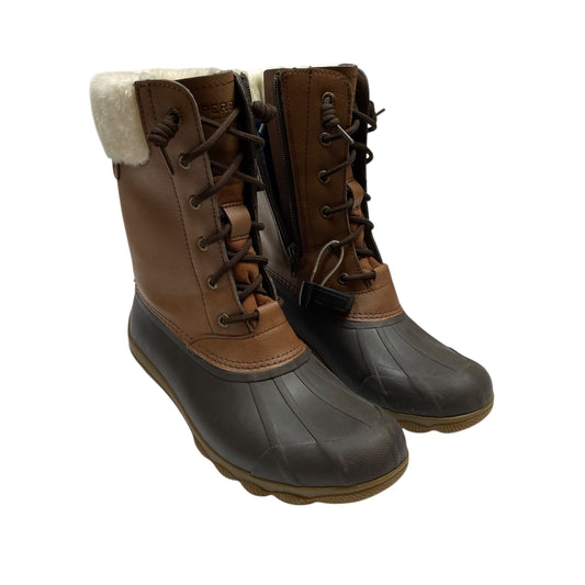 Boots Rain By Sperry In Brown, Size:8