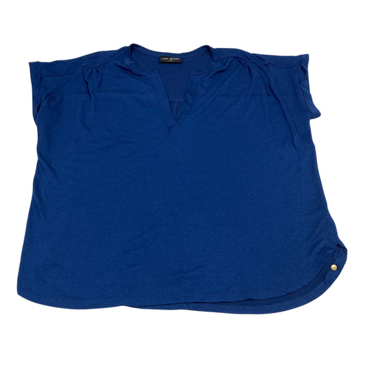 Top Ss By Lane Bryant In Blue, Size:1X