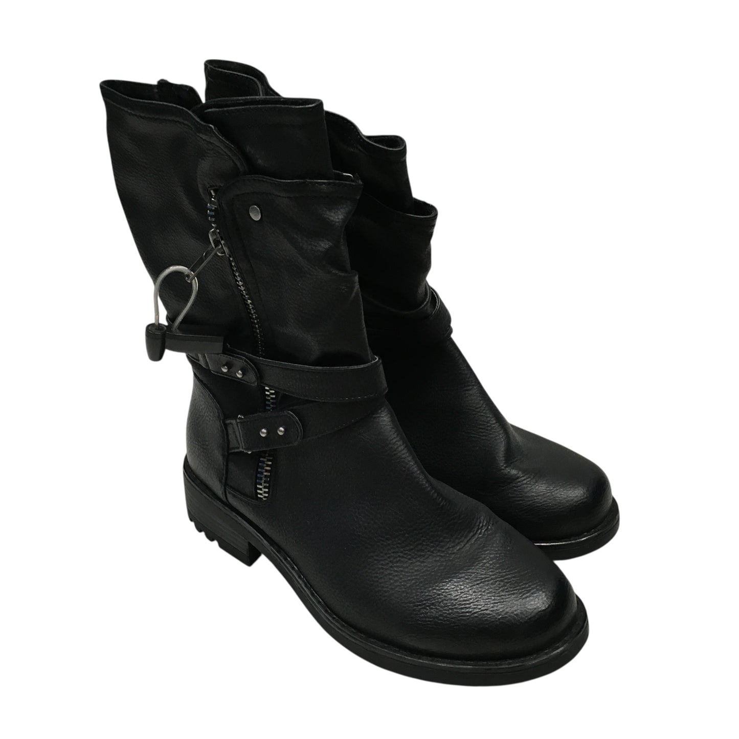 Boots Knee Flats By Torrid In Black, Size:10