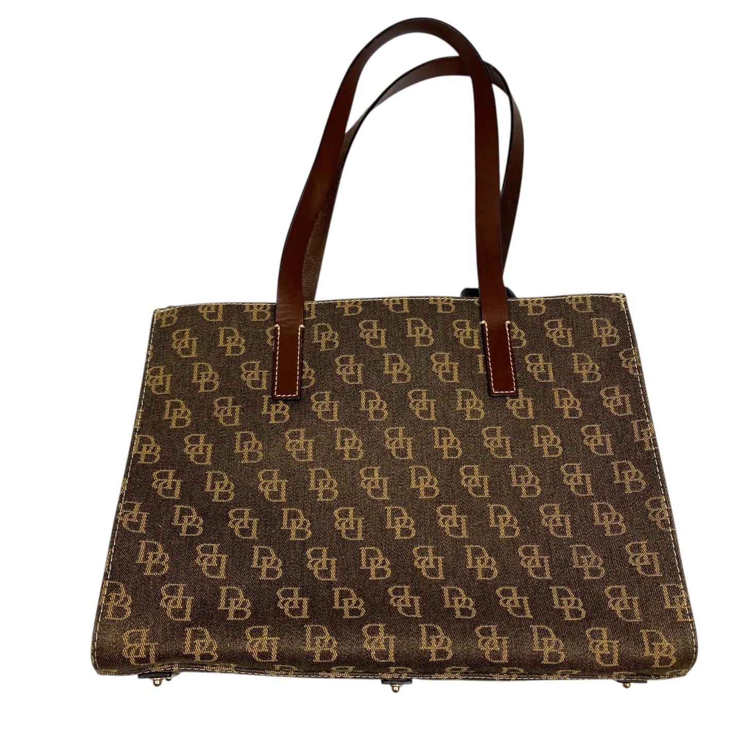 Handbag Designer By Dooney And Bourke In Brown, Size:Medium