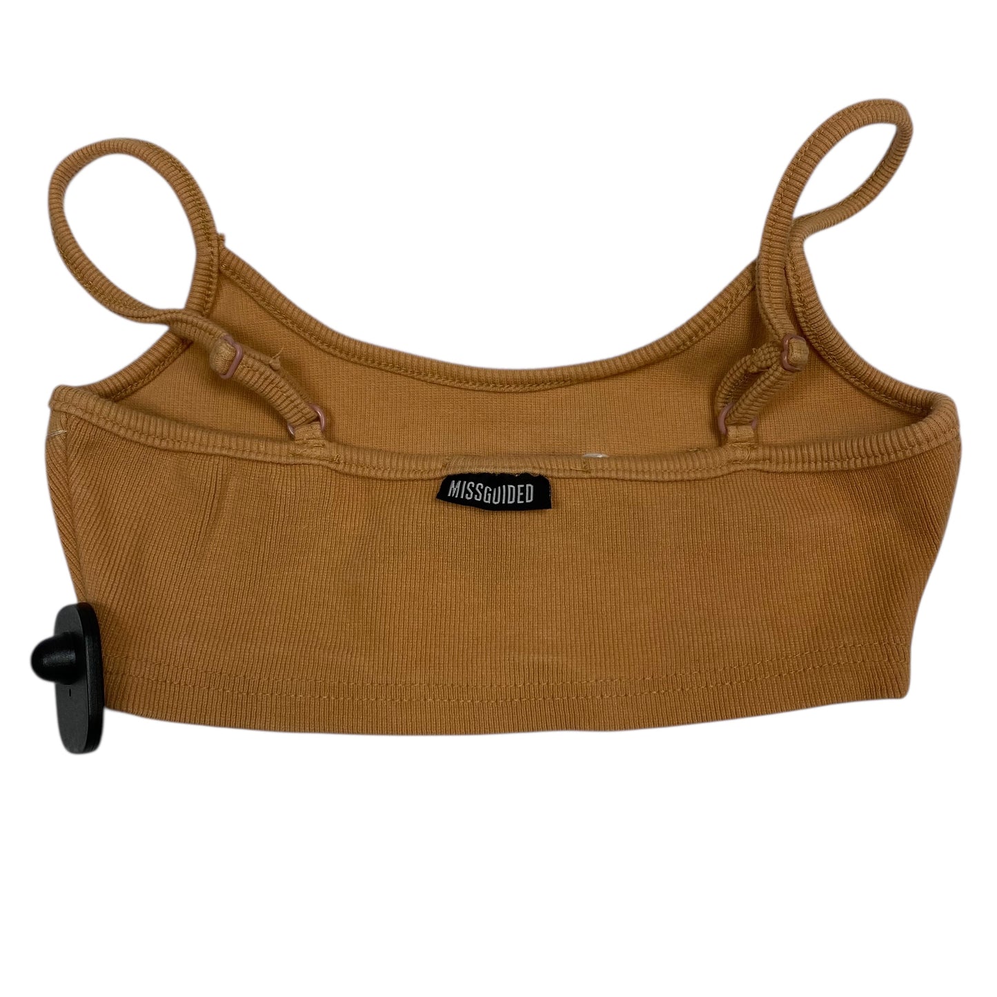 Top Sleeveless Basic By Missguided In Orange, Size:Xs