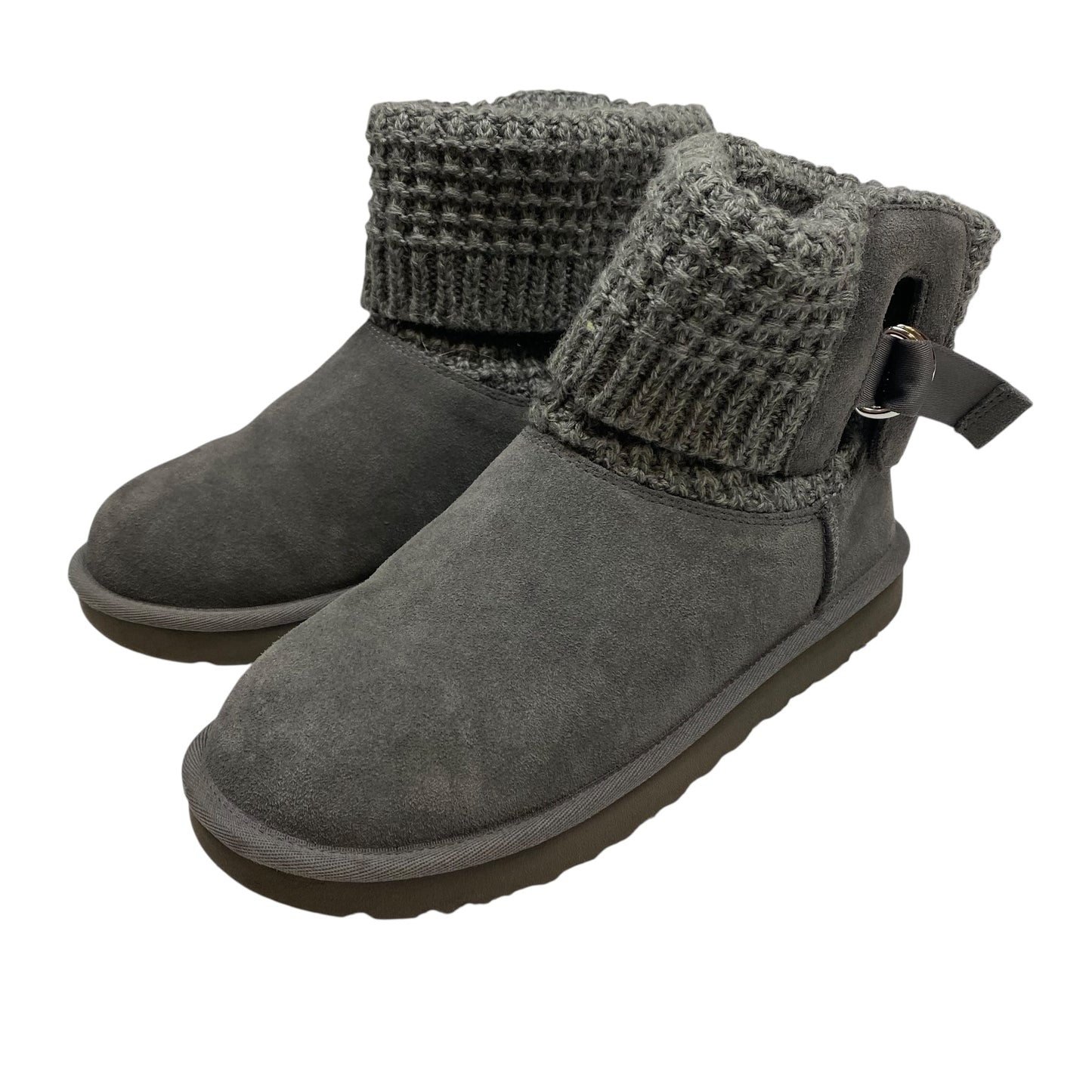 Boots Designer By Ugg In Grey, Size:10
