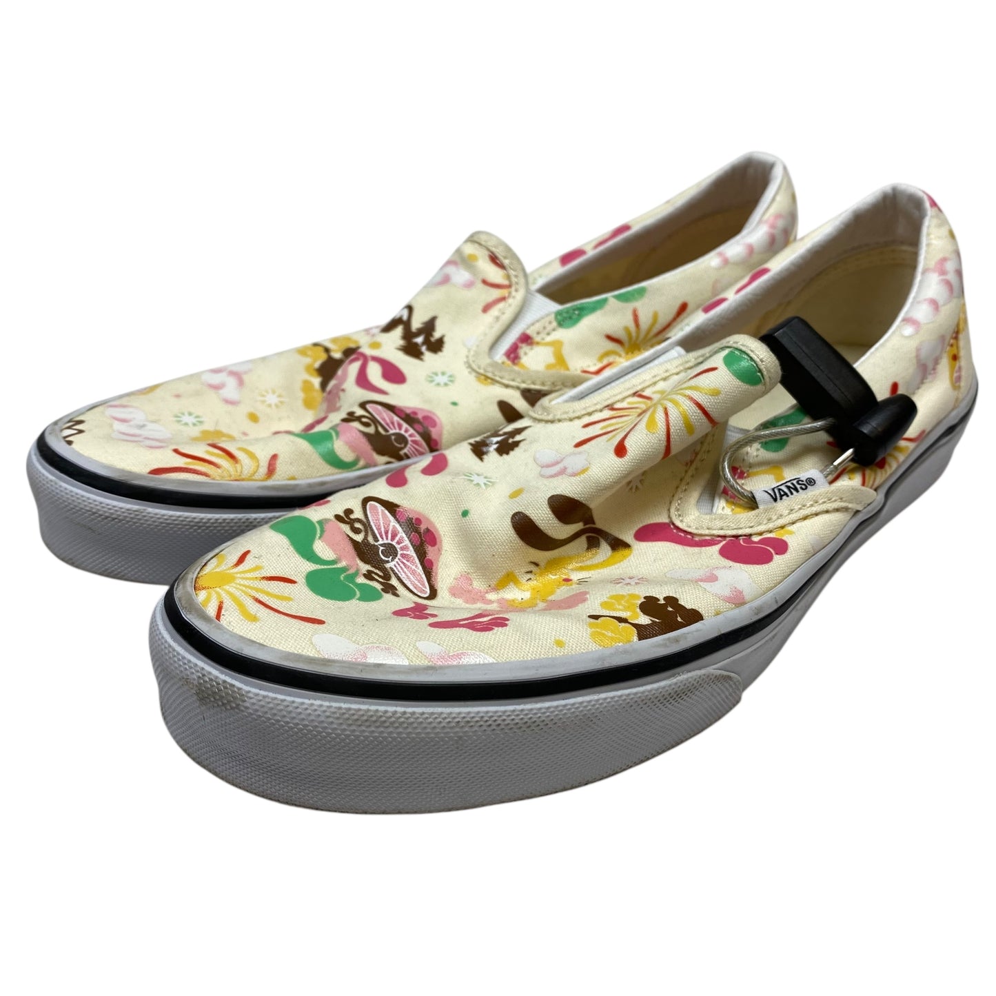 Shoes Sneakers By Vans In Cream, Size:10.5