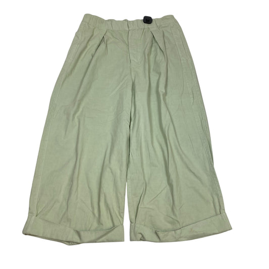 Pants Wide Leg By Free People In Green, Size:L