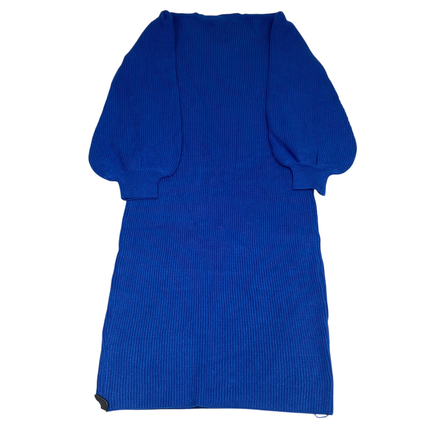 Dress Casual Midi By Fashion Nova In Blue, Size:3