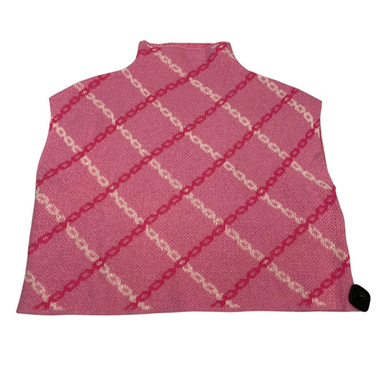 Vest Sweater By Thml In Pink, Size:L