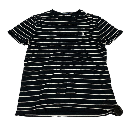Top Ss Basic By Polo Ralph Lauren In Black & White, Size:M