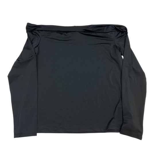 Top Ls Basic By H&M In Black, Size:L