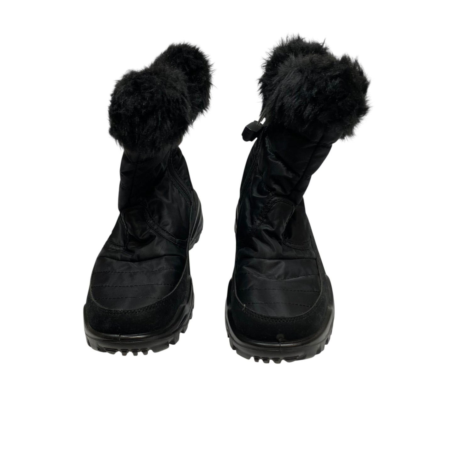 Boots Snow By Spring Step In Black, Size:9