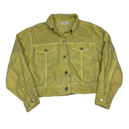 JACKET DENIM by MNG in YELLOW DENIM, Size:S