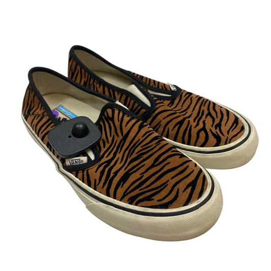 Shoes Flats By Vans In Black & Brown, Size:8