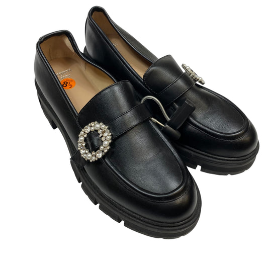 Shoes Heels Block By Crown And Ivy In Black, Size:8.5