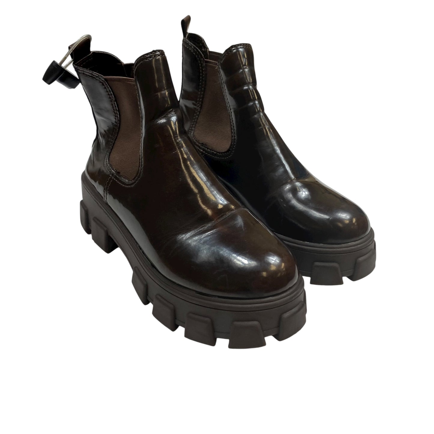 Boots Ankle Heels By Circus By Sam Edelman In Brown, Size:9.5