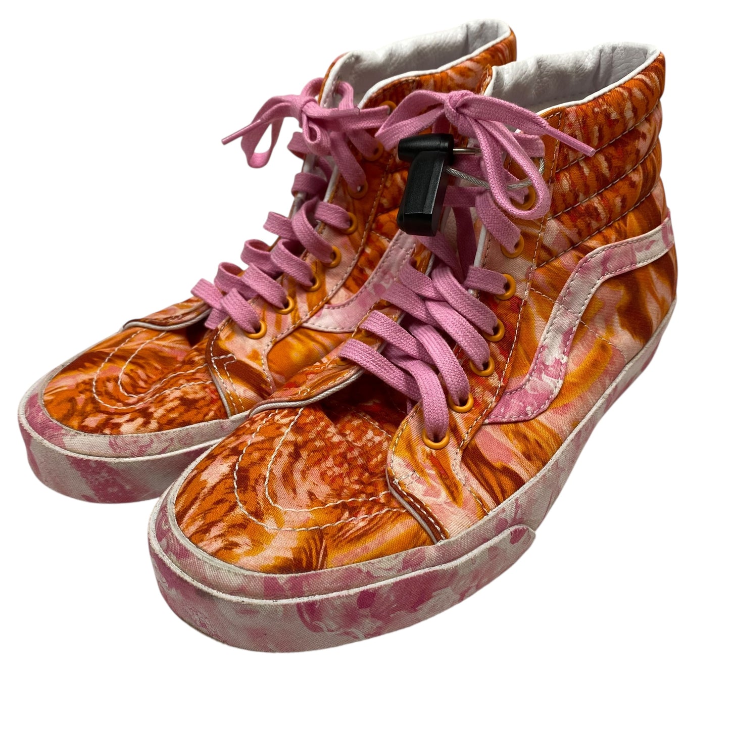 Shoes Sneakers By Vans In Orange & Pink, Size:10.5