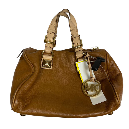 Handbag Designer By Michael Kors In Brown, Size:Small