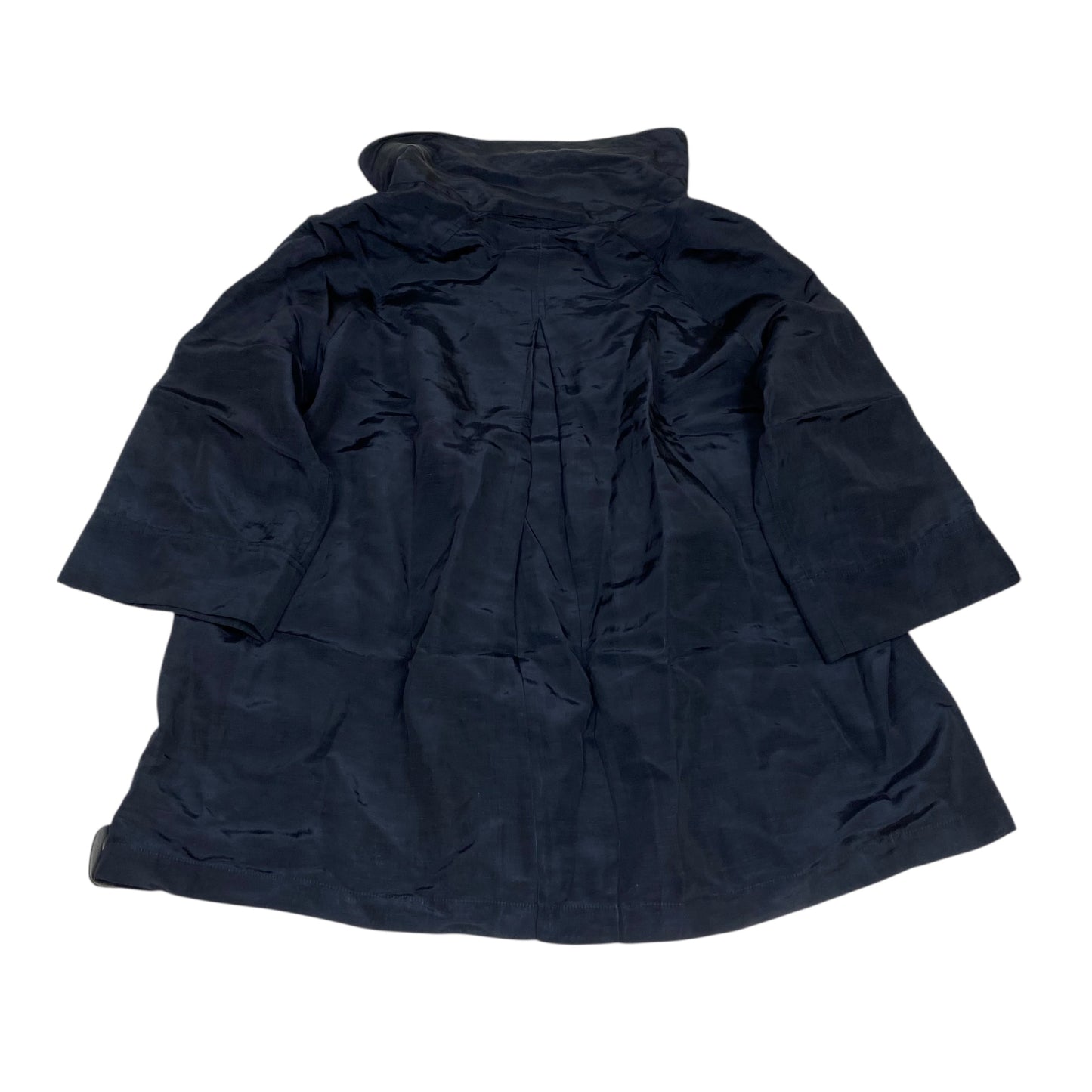 Jacket Designer By Lafayette 148 In Navy, Size:L