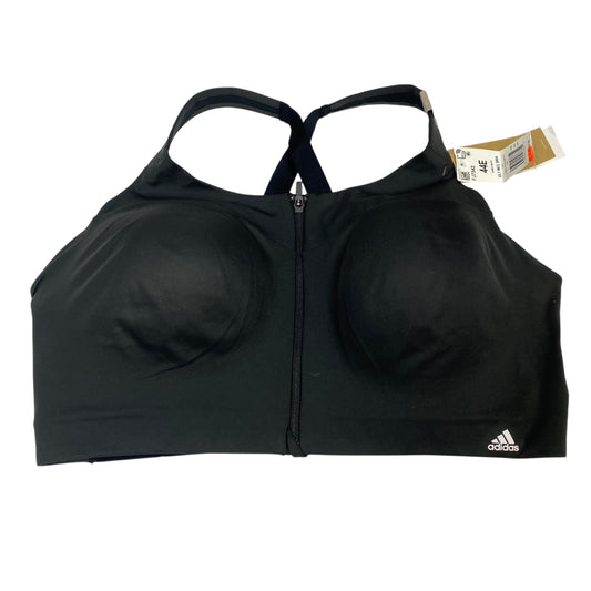 Athletic Bra By Adidas In Grey, Size:2X